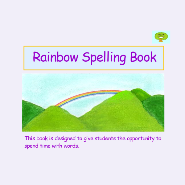 front cover – Rainbow Spelling Book – BBB