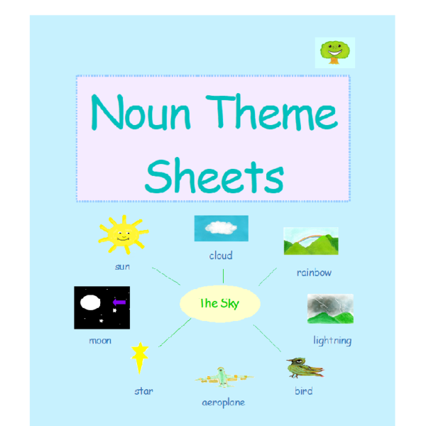 product image – noun theme sheets