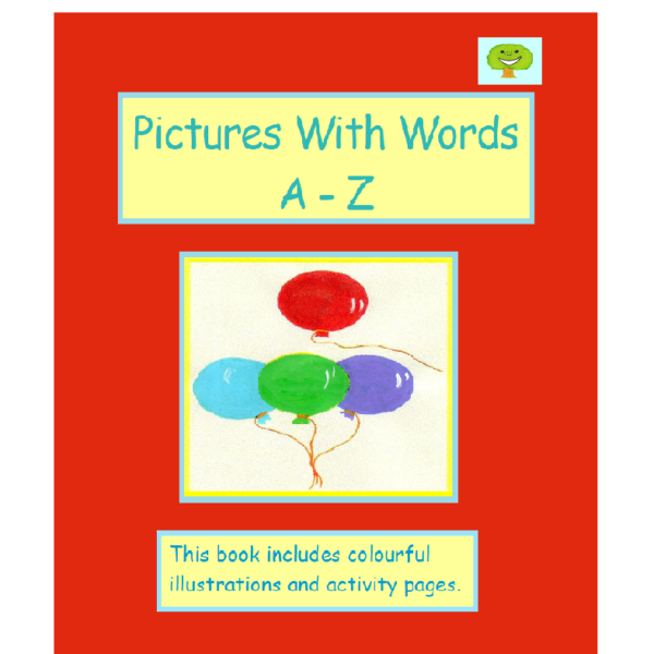 product image – pictures with words a-z