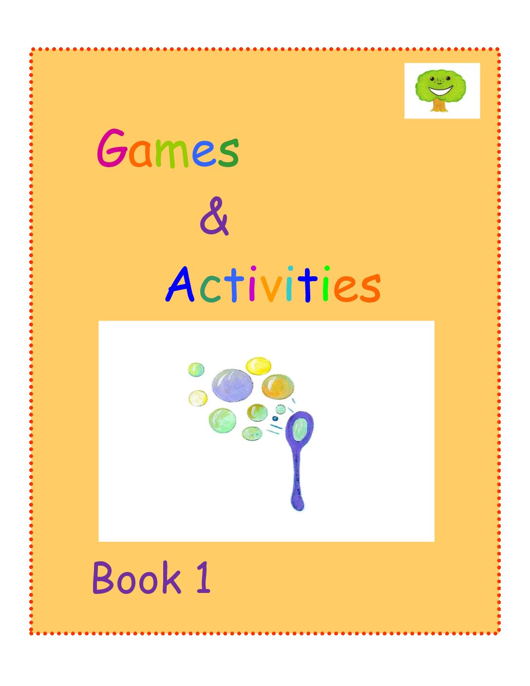 Cover – Games and activities book 1 – Copy